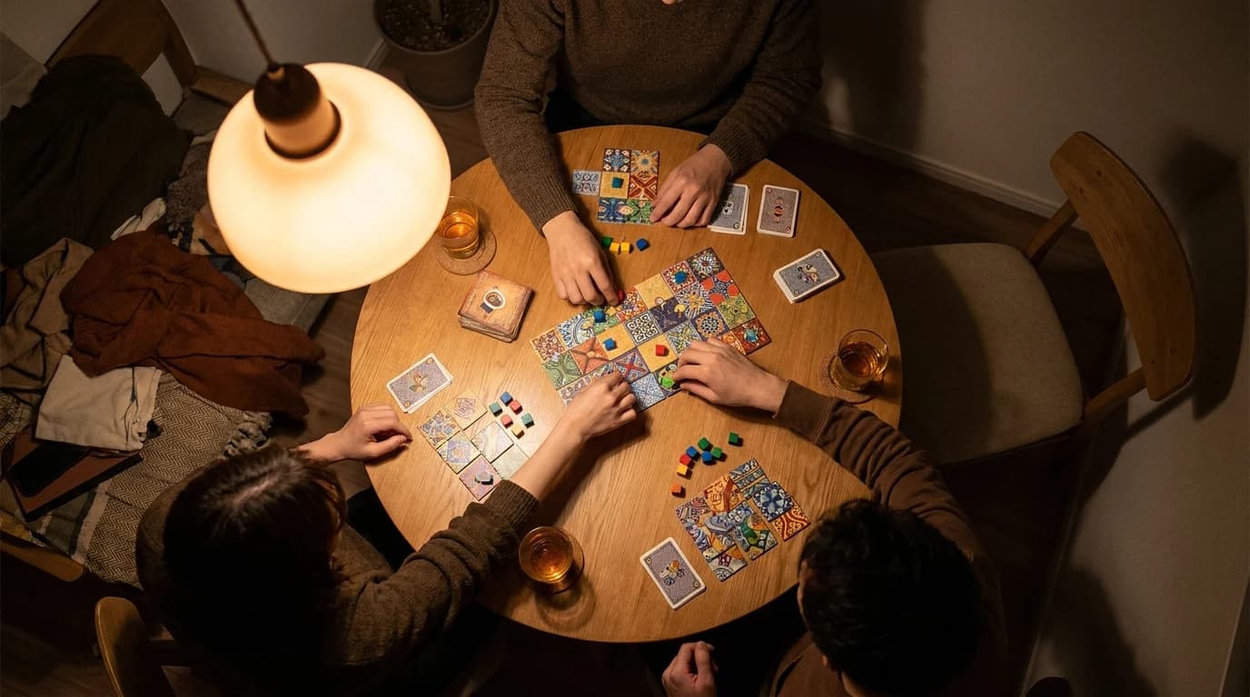 Best Board Games for 3 Players 2026: 5 That Hold Up — illustration
