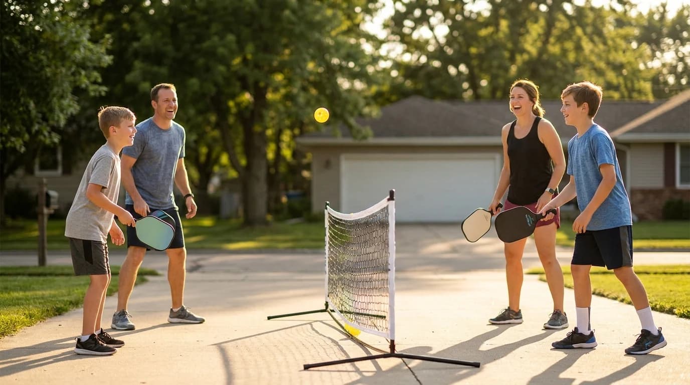 Family Pickleball Sets: How to Pick One Kids Can Use