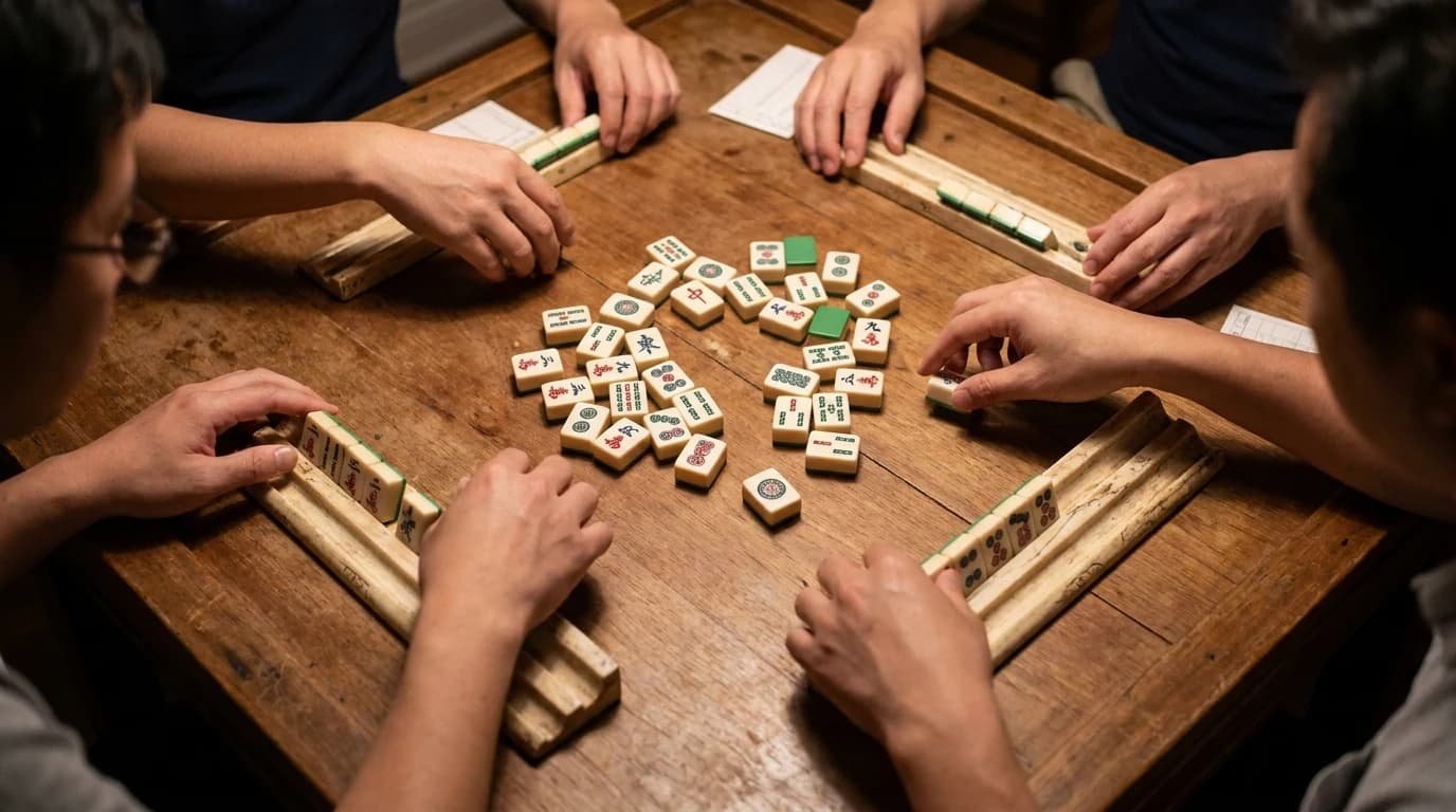 How to Play American Mahjong: Your First Game, Step by Step — illustration