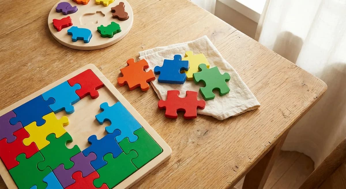 How to Match a Jigsaw Puzzle to Your Kid's Age — illustration