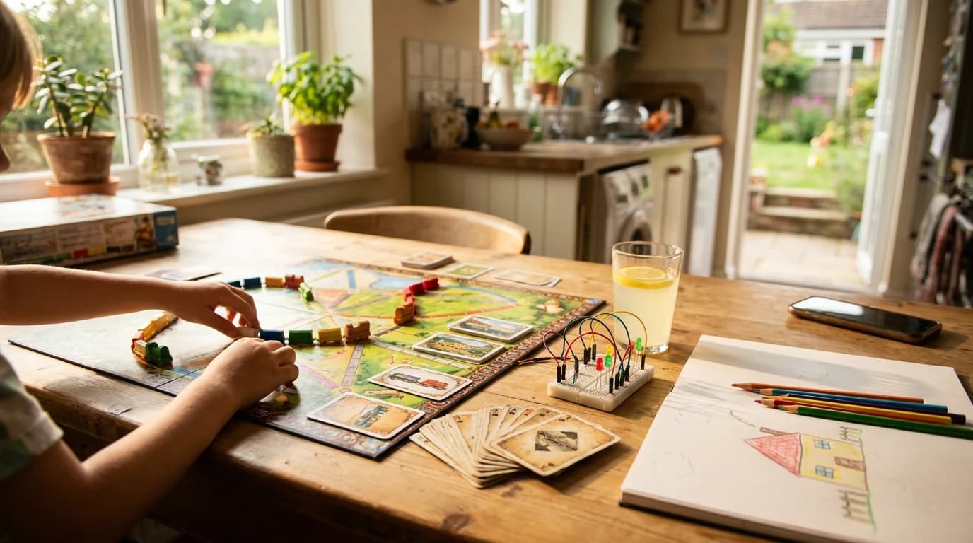 Screen-Free Summer Activities for a Bored Kid (That Stick) — illustration