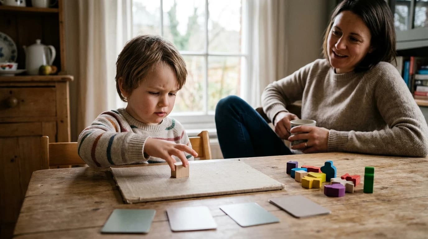 What Board Games Do for a Kid's Brain (and When They're Ready) — illustration