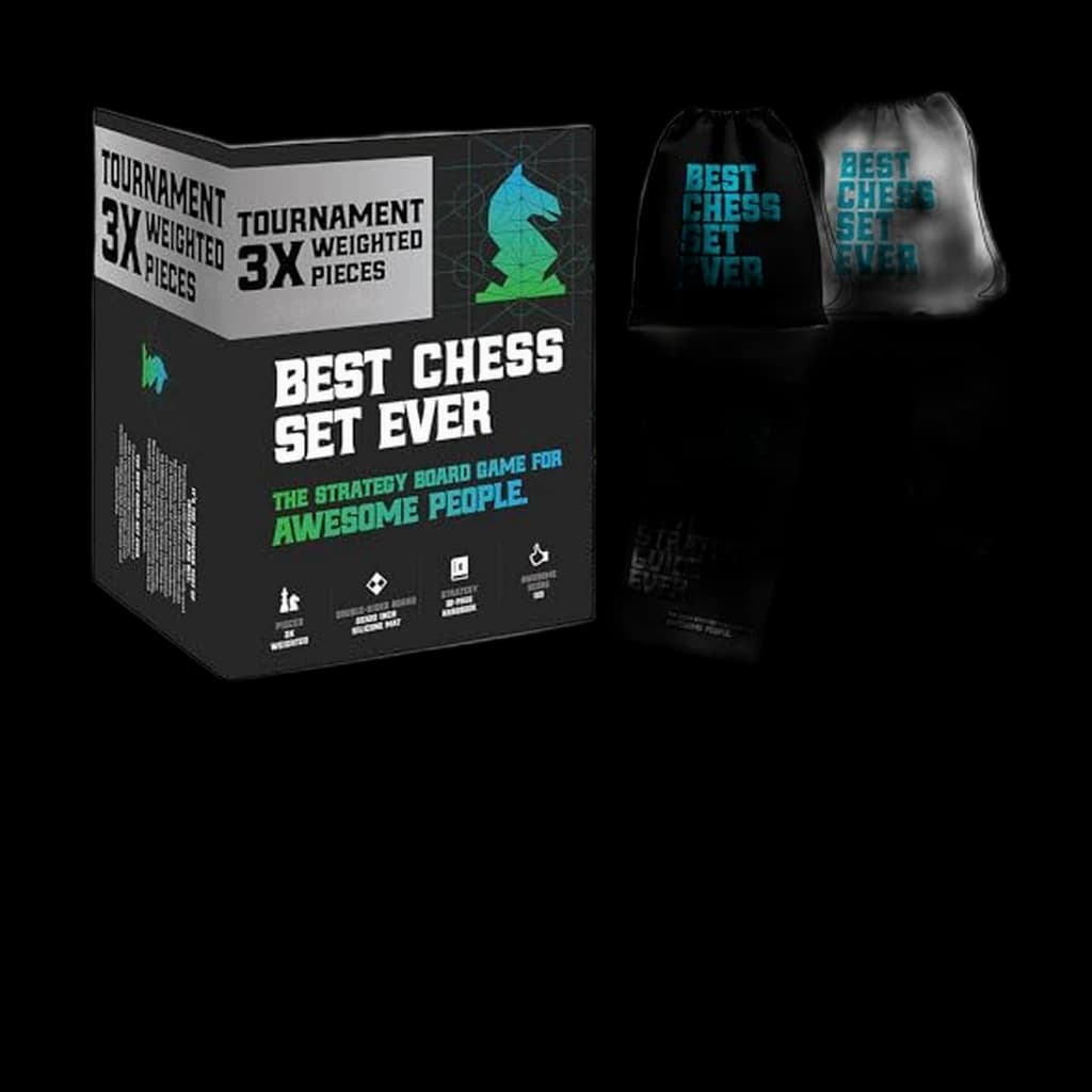 Best Chess Set Ever 3X Tournament Modern Chess Set product photo