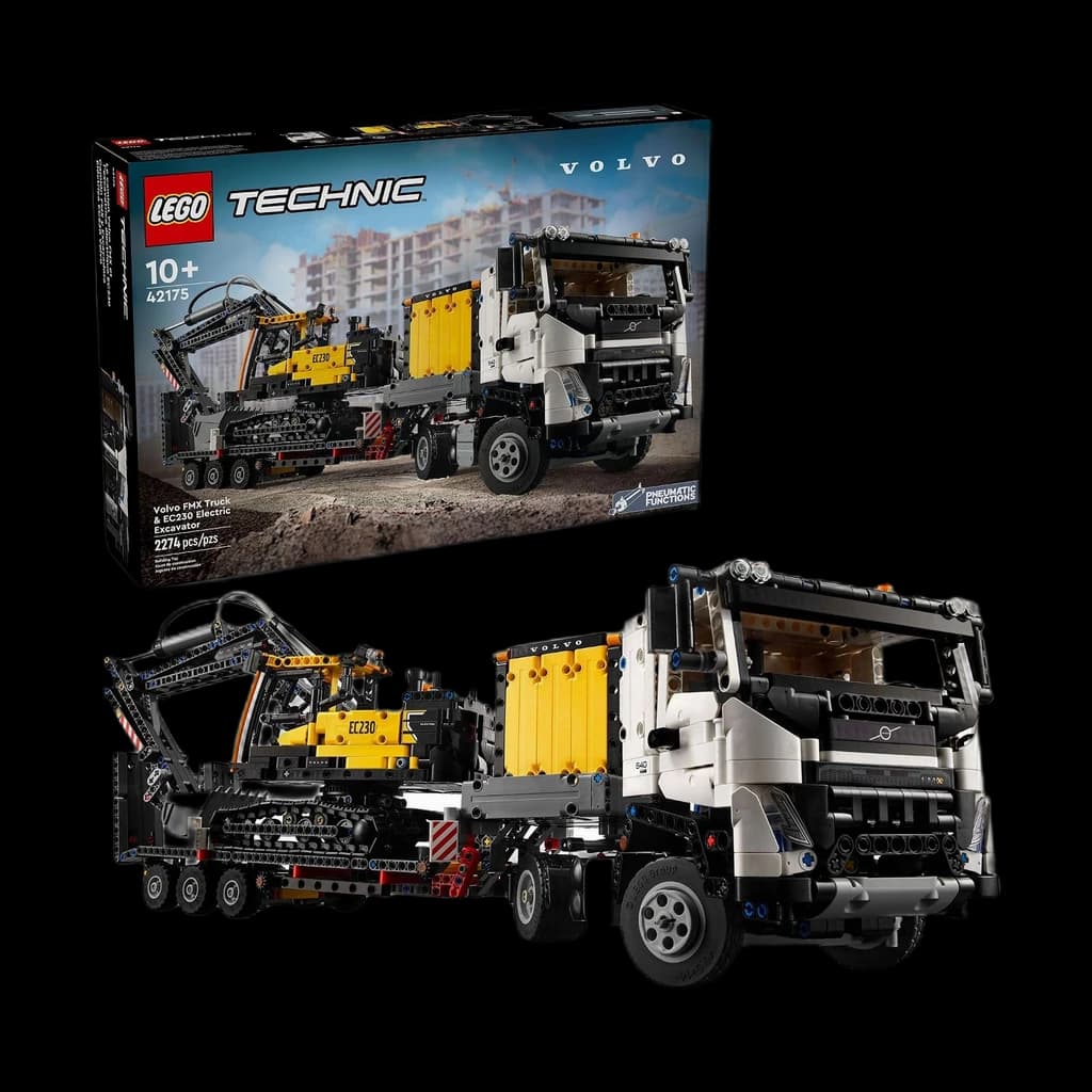 LEGO Technic Volvo FMX Truck & EC230 Electric Excavator (42175)