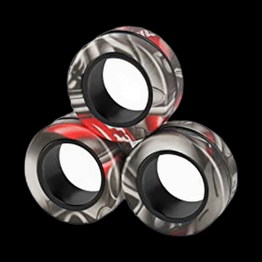 Magnetic Rings Fidget Set (3-Pack)