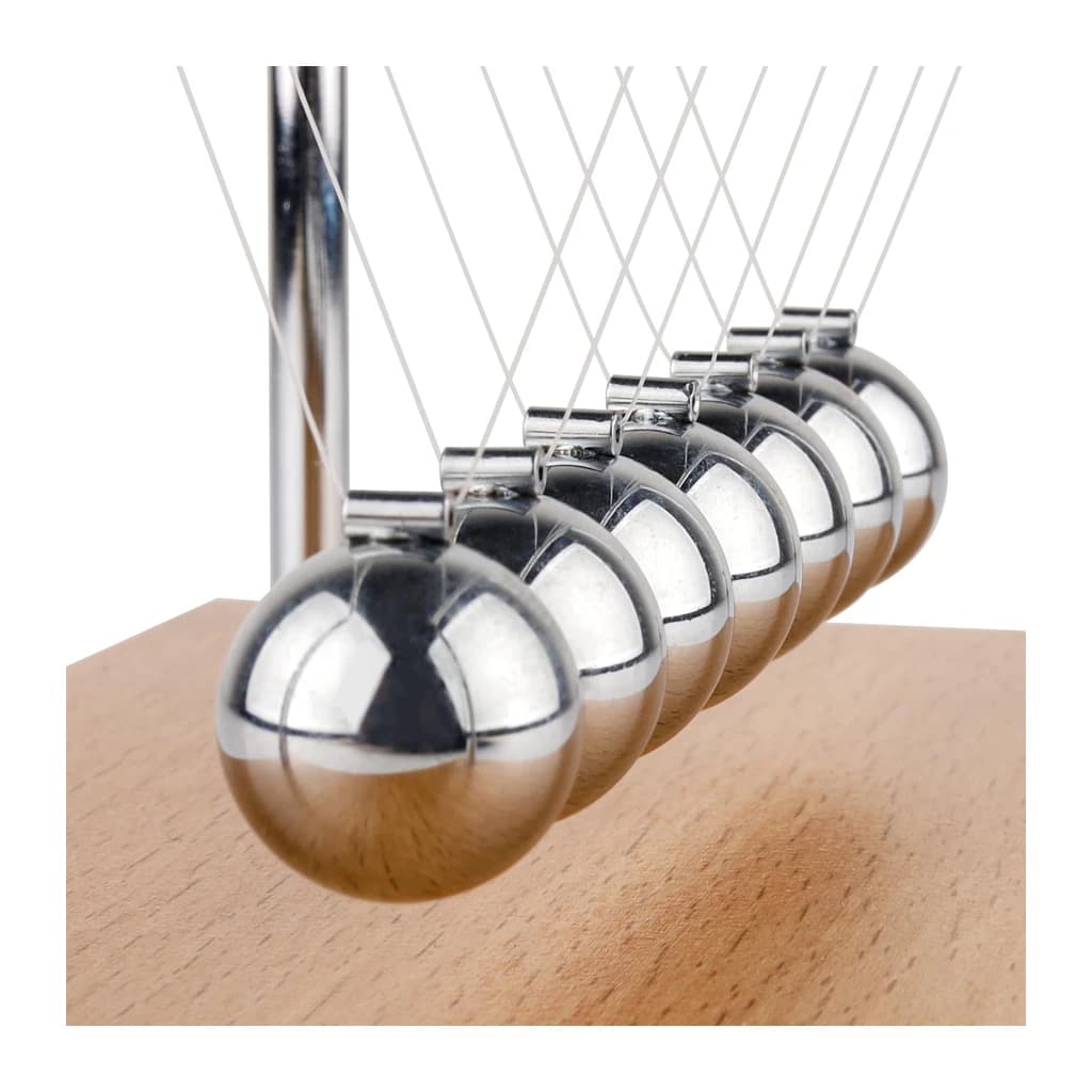 Newton's Cradle Balance Balls Desk Sculpture product photo