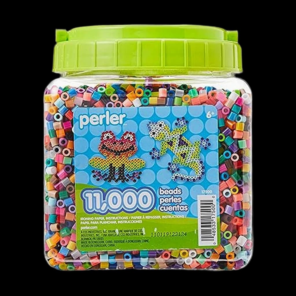 Perler Beads Assorted Multicolor Fuse Beads (11,000 pcs)