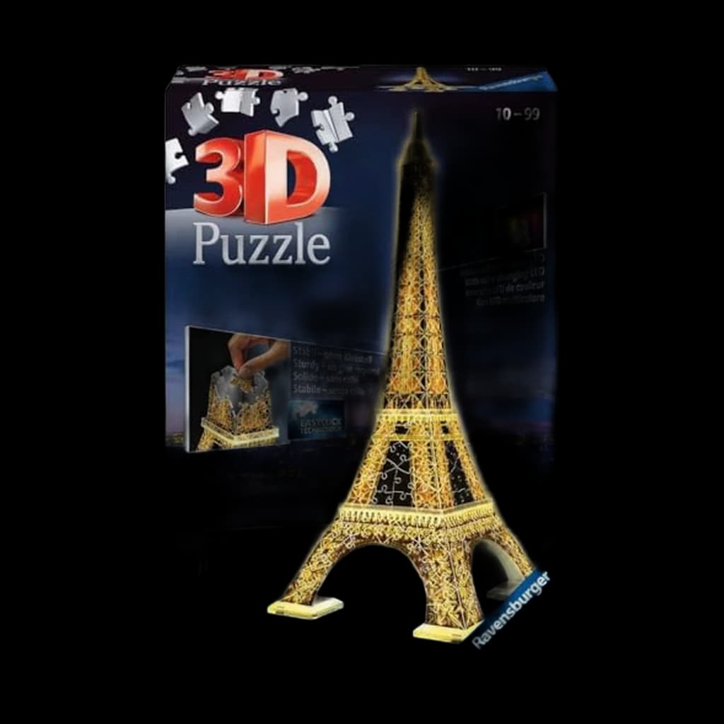 Ravensburger Eiffel Tower 3D Puzzle - Night Edition