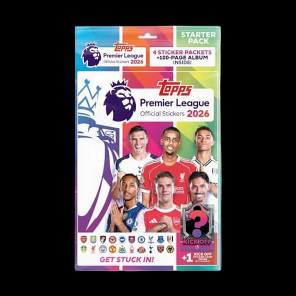 Topps Premier League 2025-26 Sticker Collection Starter Pack