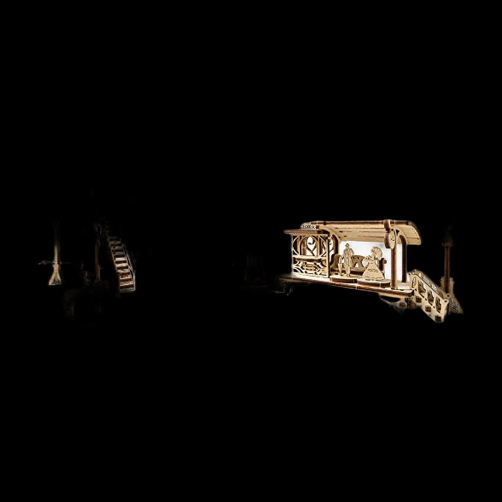 UGears Tram with Rails