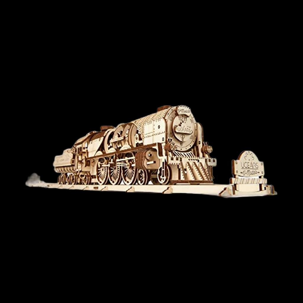 UGears V-Express Steam Train with Tender