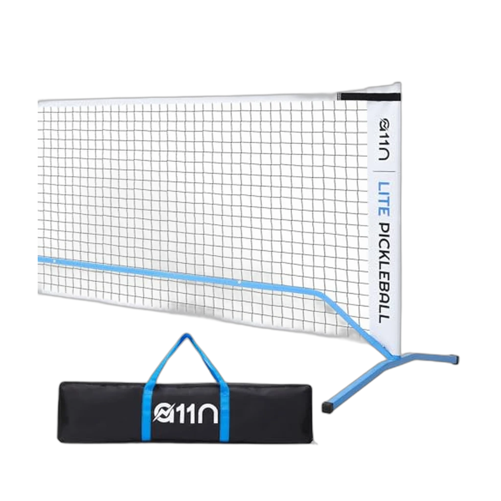 A11N SPORTS Portable Pickleball Net (22 ft Regulation, with Carry Bag)