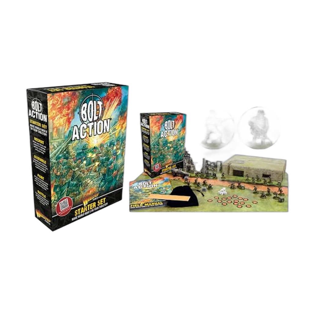 Bolt Action 3rd Edition Starter Set (US Rangers vs German Grenadiers)