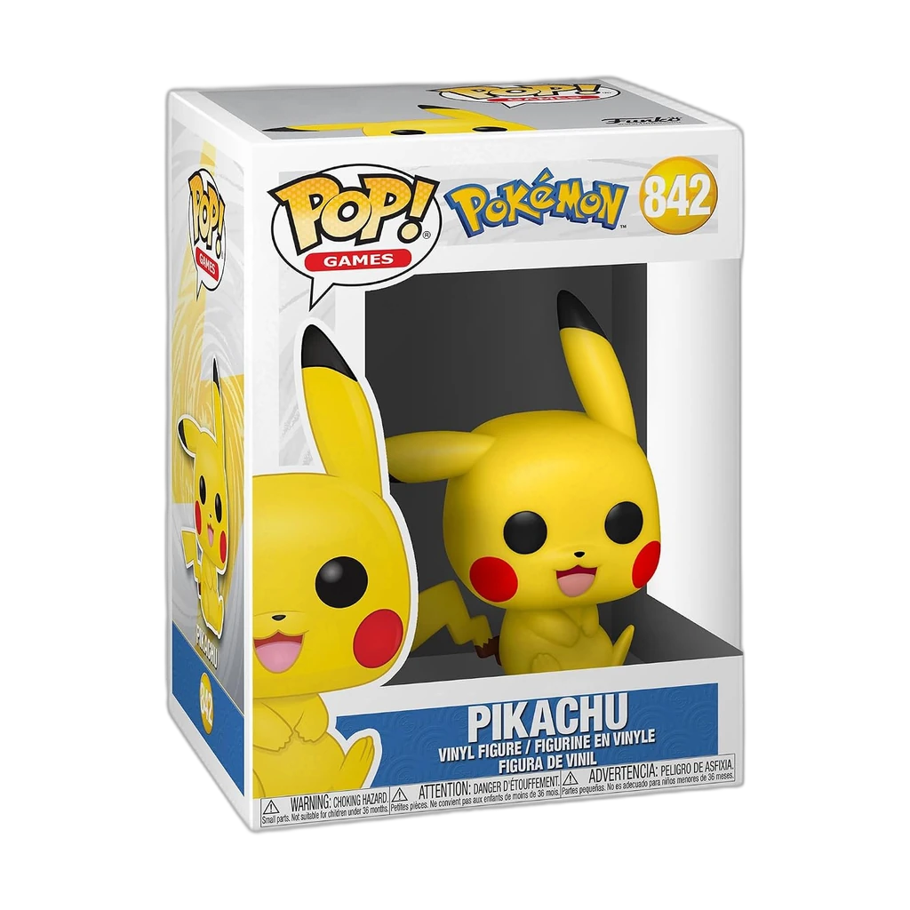 Funko Pop! Games: Pokémon - Pikachu (Sitting)