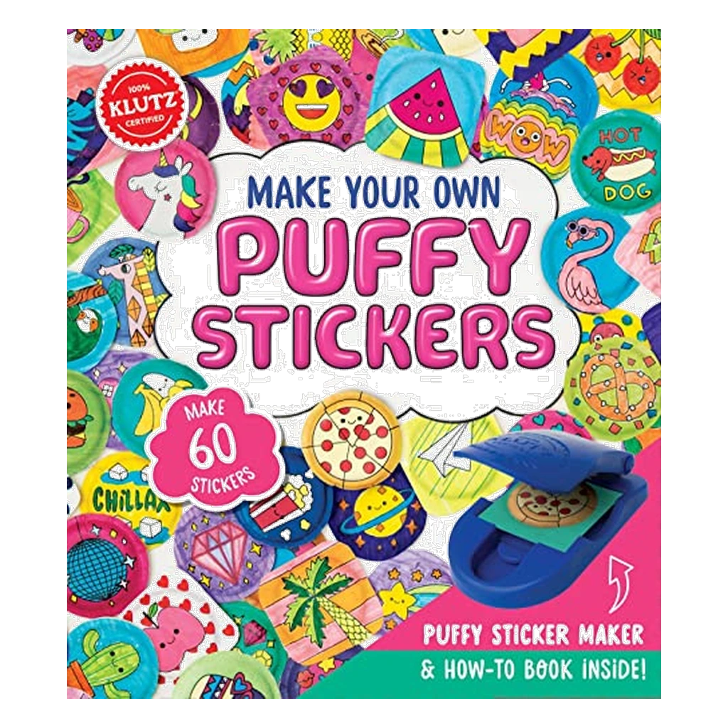 Klutz Make Your Own Puffy Stickers Craft Kit