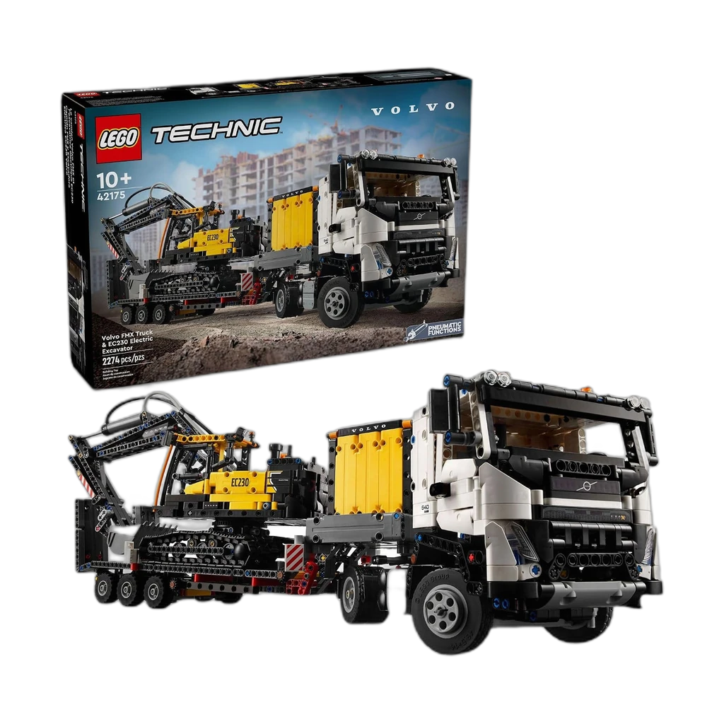 LEGO Technic Volvo FMX Truck & EC230 Electric Excavator (42175)