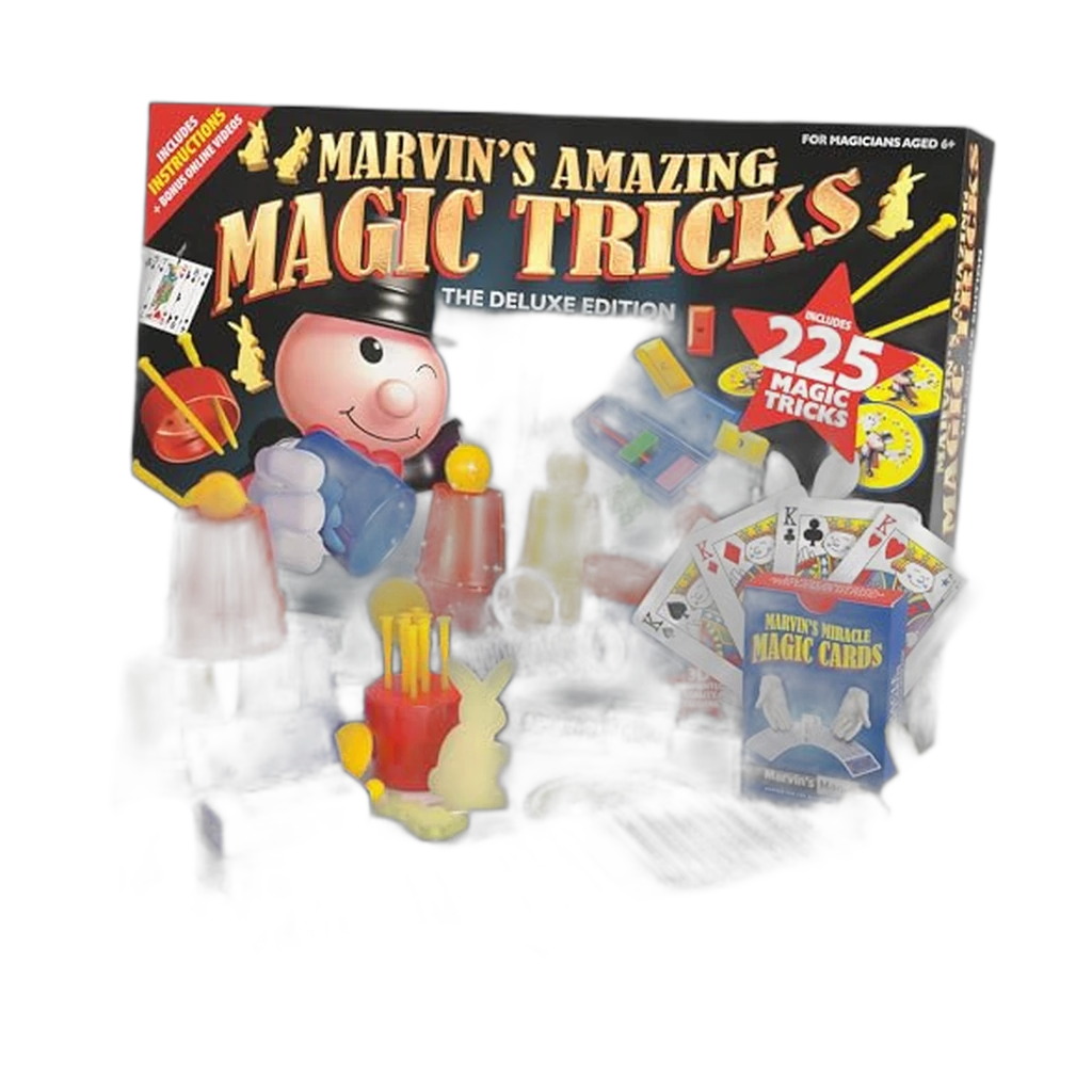 Marvin's Magic Made Easy Box of Tricks (225 Illusions)