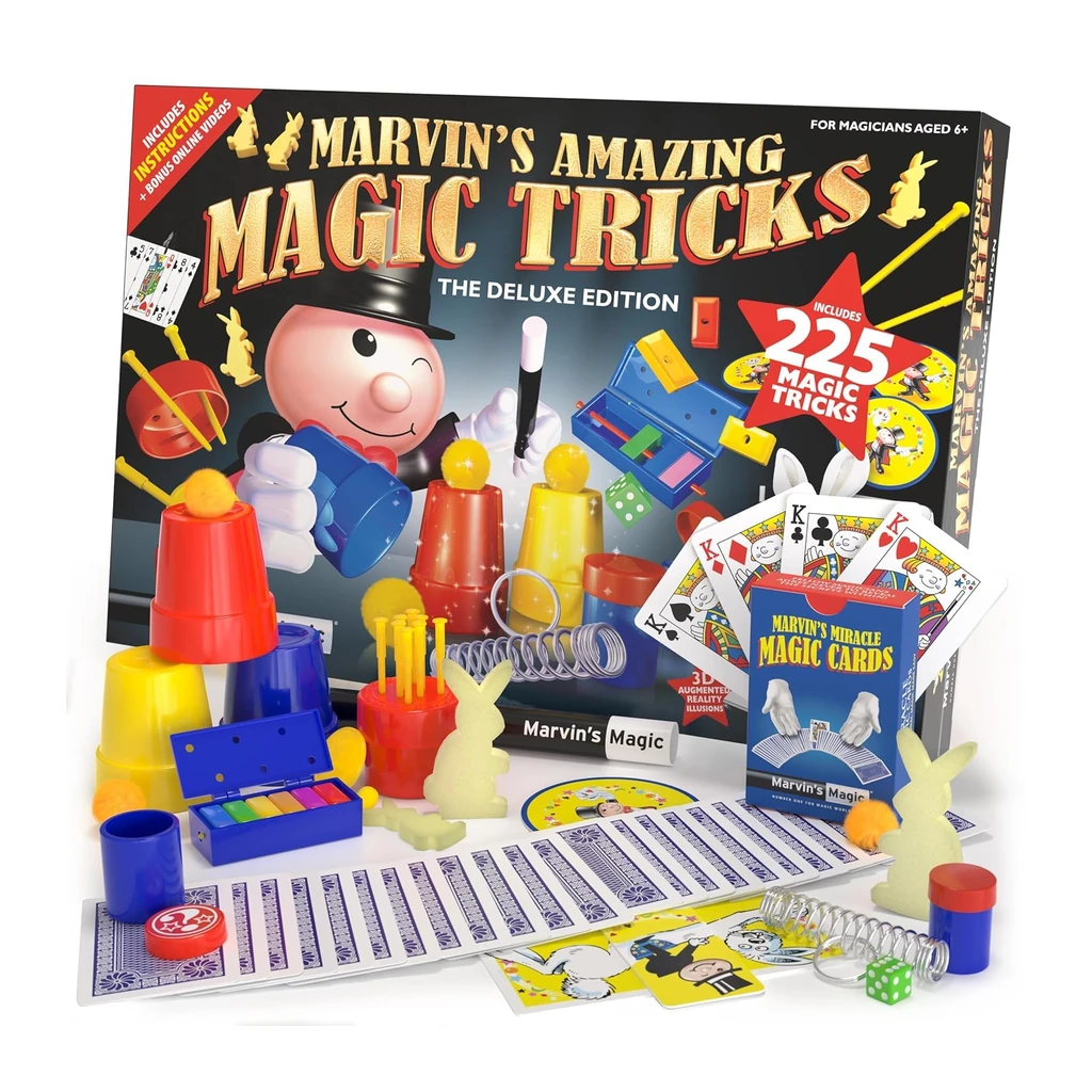 Marvin's Magic Made Easy Box of Tricks (225 Illusions)
