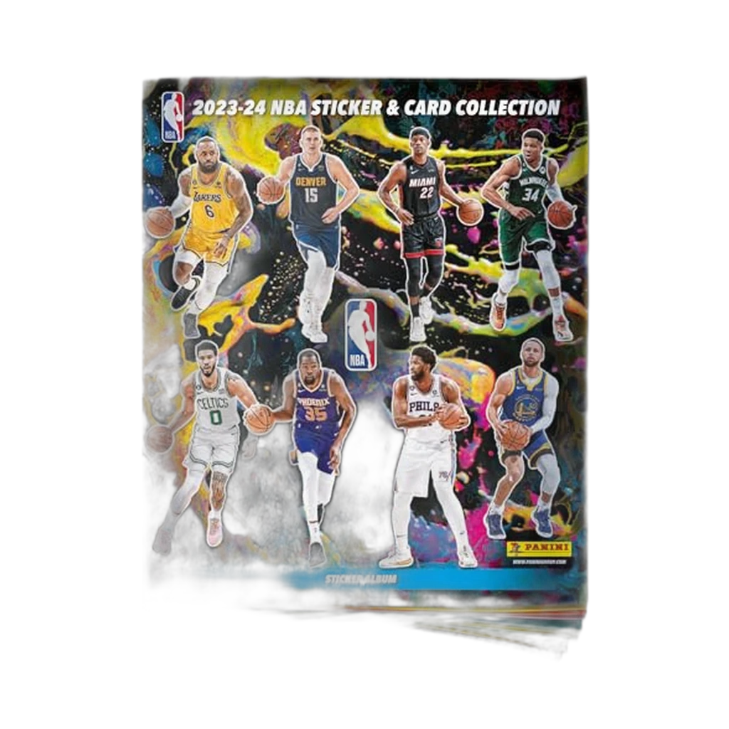 Panini NBA Basketball 2023-24 Sticker Album + Card Holder
