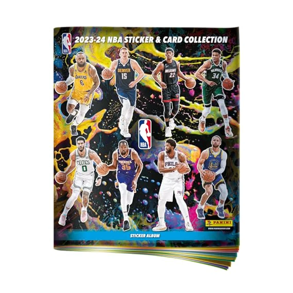 Panini NBA Basketball 2023-24 Sticker Album + Card Holder