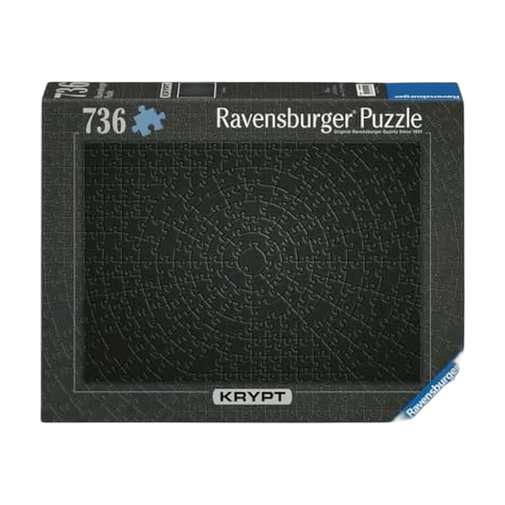 Ravensburger Krypt Puzzle (Black, 736 Pieces)
