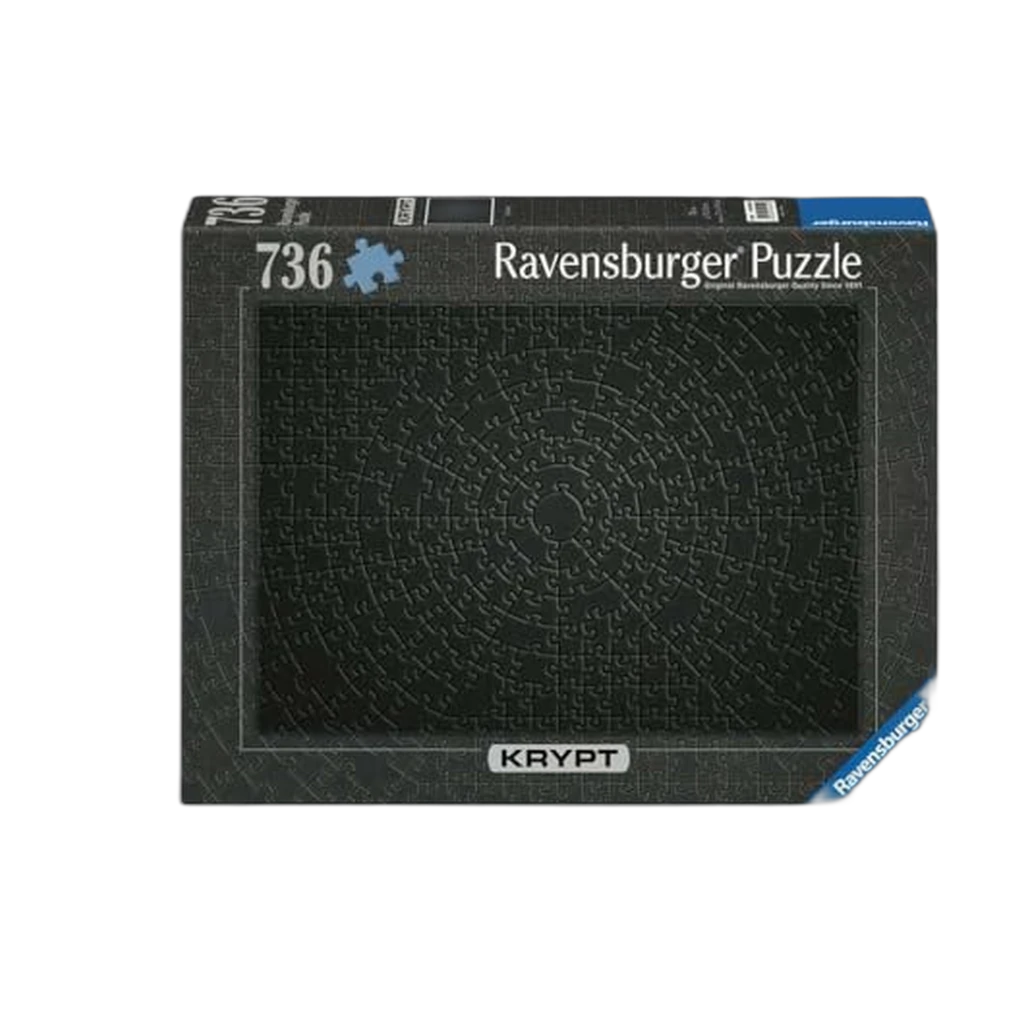 Ravensburger Krypt Puzzle (Black, 736 Pieces)