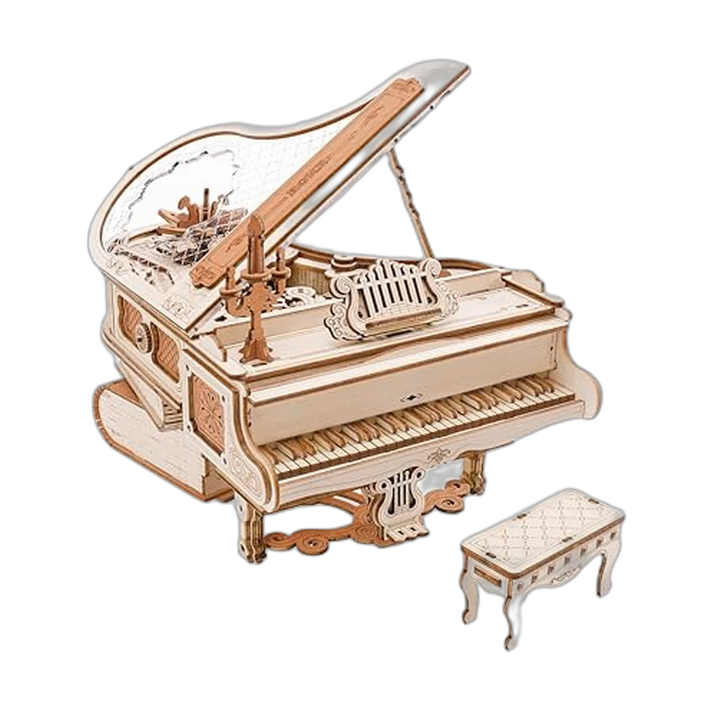 ROKR Piano Model Kit (Mechanical Music Box)