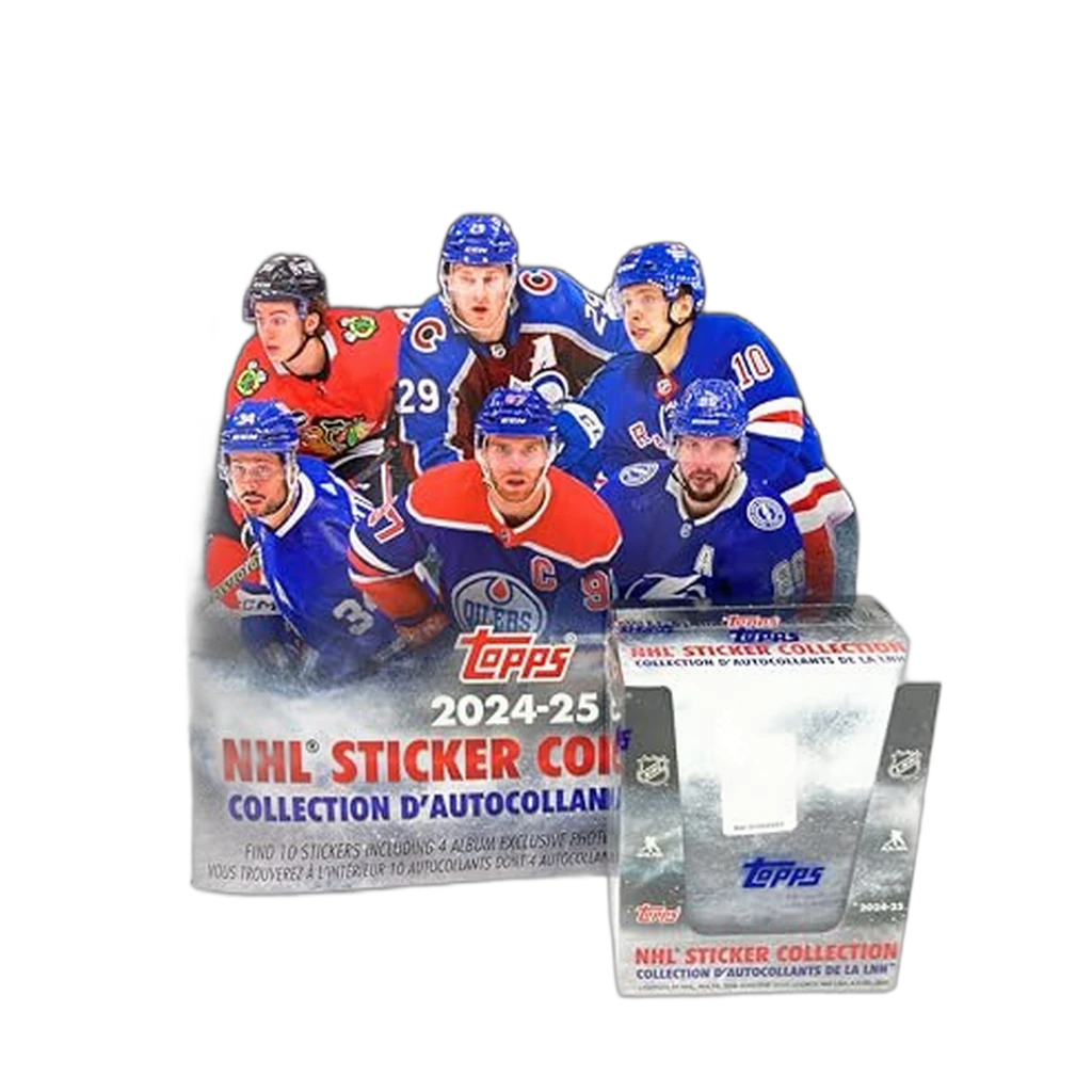 Topps NHL 2024-25 Hockey Sticker Collection Album