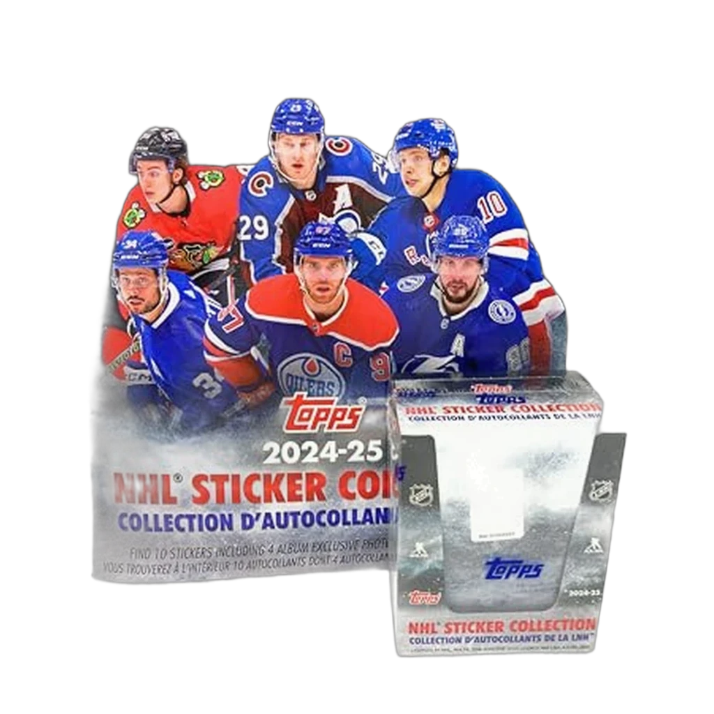 Topps NHL 2024-25 Hockey Sticker Collection Album