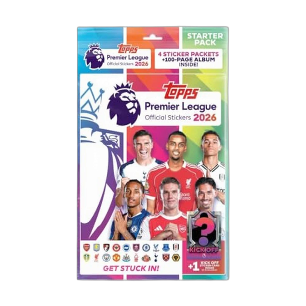 Topps Premier League 2025-26 Sticker Collection Starter Pack